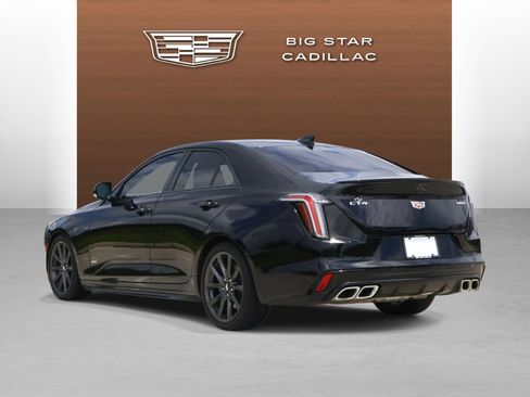 Certified 2025 Cadillac CT4 V w/ Technology Package RWD image 3