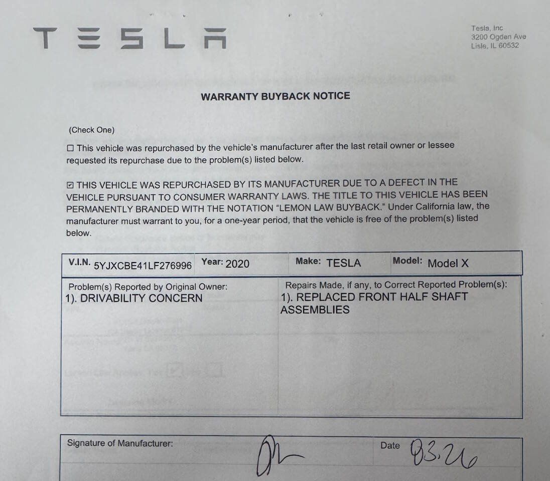 Used 2020 Tesla Model X Performance AWD/4WD image 2