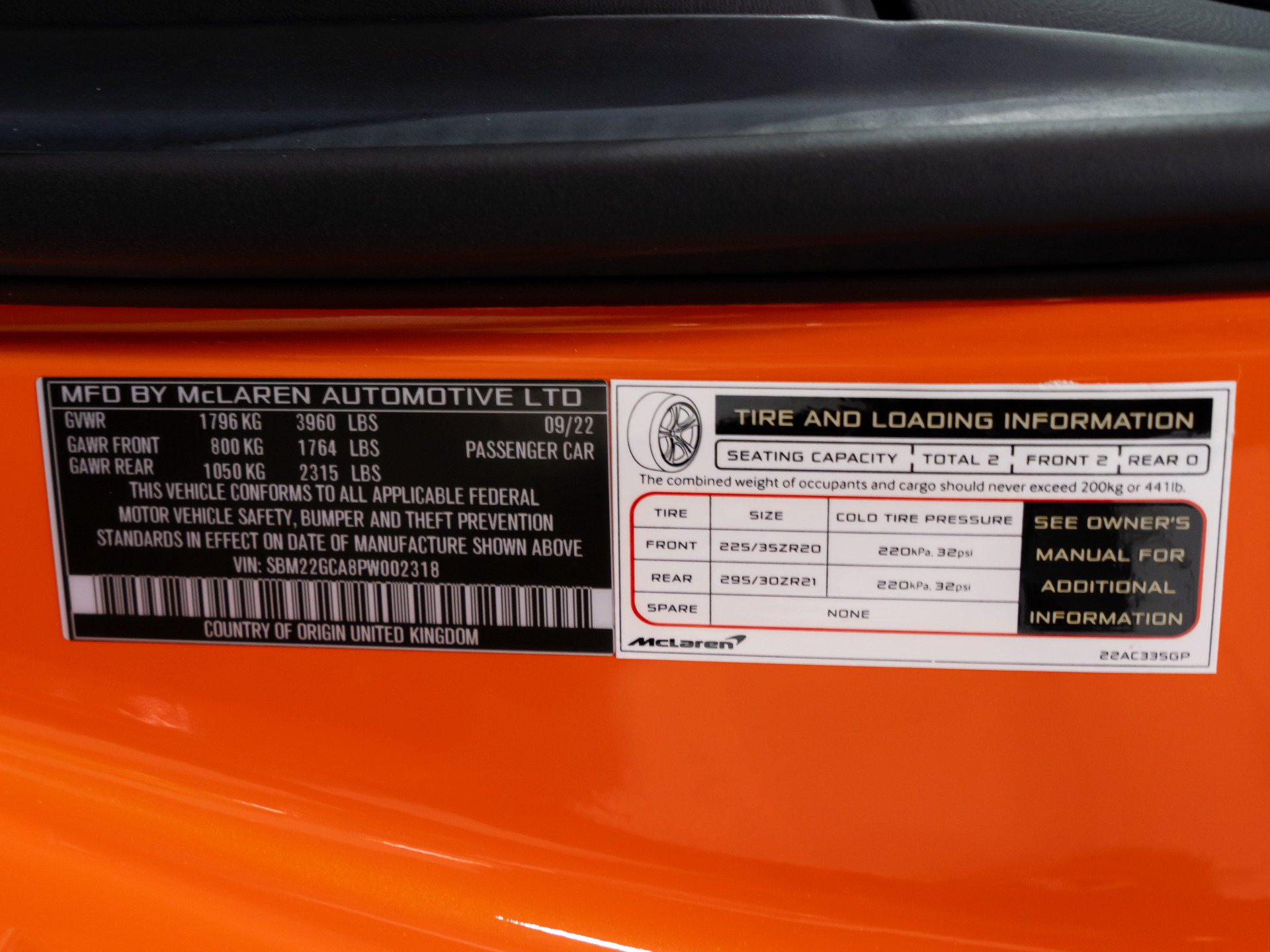 Used 2023 McLaren GT RWD image 69
