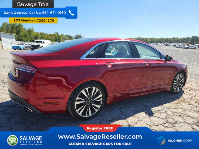 Used 2018 Lincoln MKZ Select w/ Select Plus Package FWD image 4