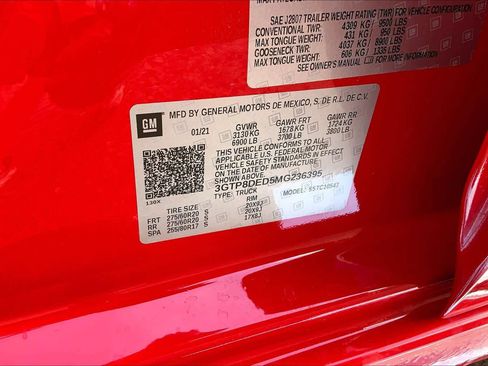 Used 2021 GMC Sierra 1500 SLT RWD image 37