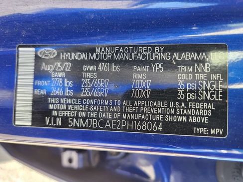 Used 2023 Hyundai Tucson SEL w/ Cargo Package AWD/4WD image 24