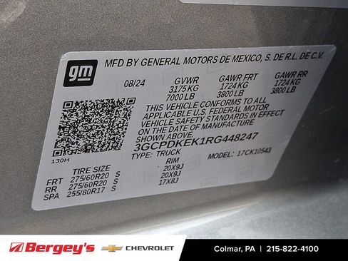 Certified 2024 Chevrolet Silverado 1500 LT AWD/4WD image 30
