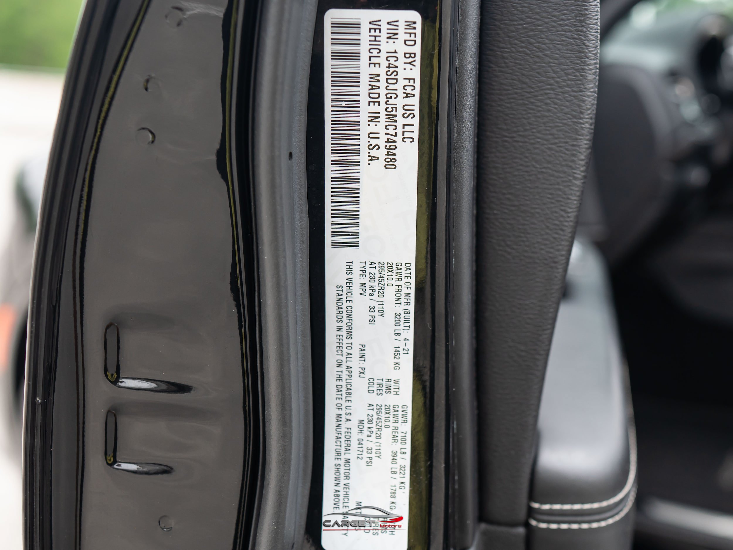 Used 2021 Dodge Durango SRT w/ Technology Group AWD/4WD image 57