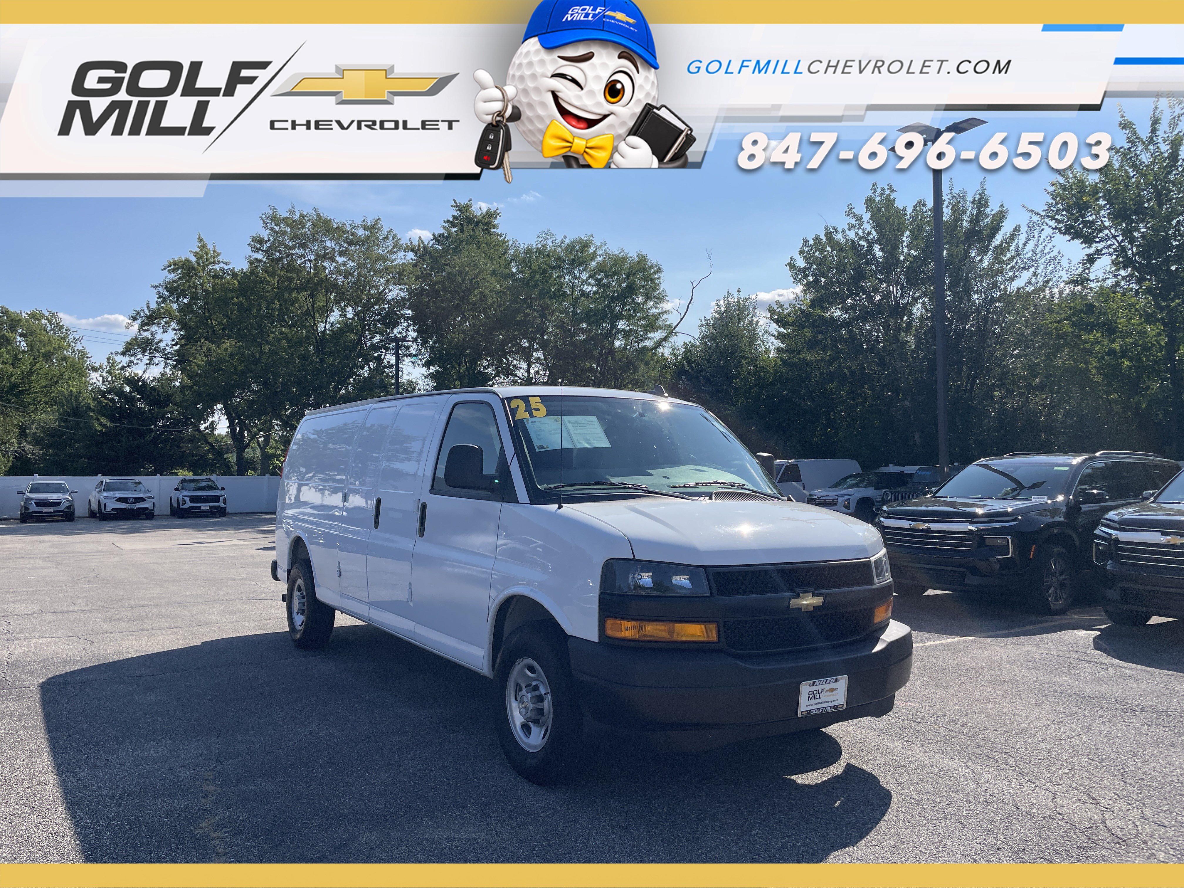 Used 2025 Chevrolet Express 2500 Extended w/ Driver Convenience Package RWD image 5