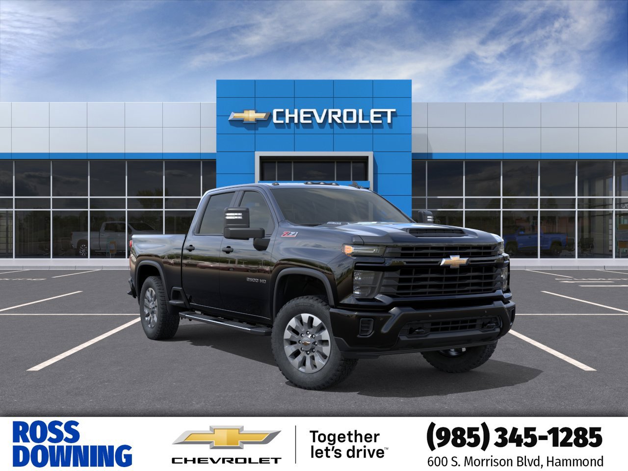 New 2026 Chevrolet Silverado 2500 Custom w/ Custom Value Package AWD/4WD image 1