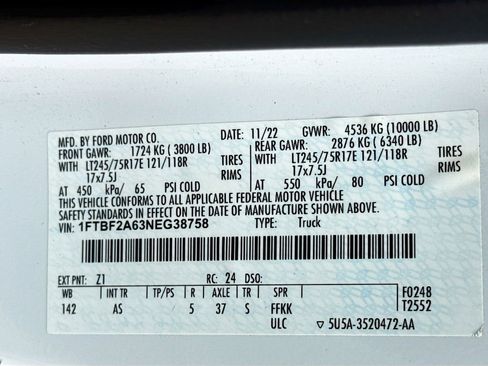 Used 2022 Ford F250 XL image 24