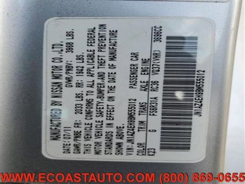 Used 2011 Nissan 370Z Touring w/ Sport Pkg image 12