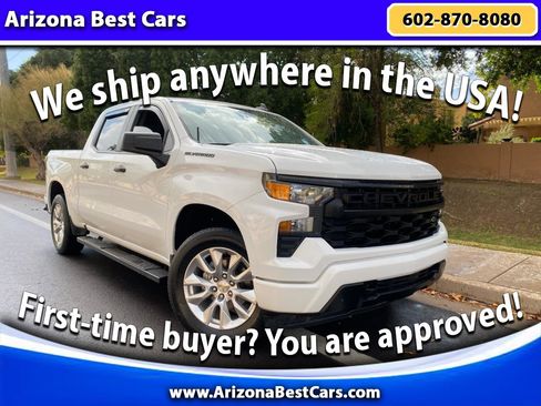 Used 2024 Chevrolet Silverado 1500 Custom w/ LPO, Dark Essentials Package image 1
