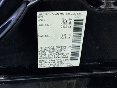 Used 2022 Nissan Altima 2.5 SV FWD image 40