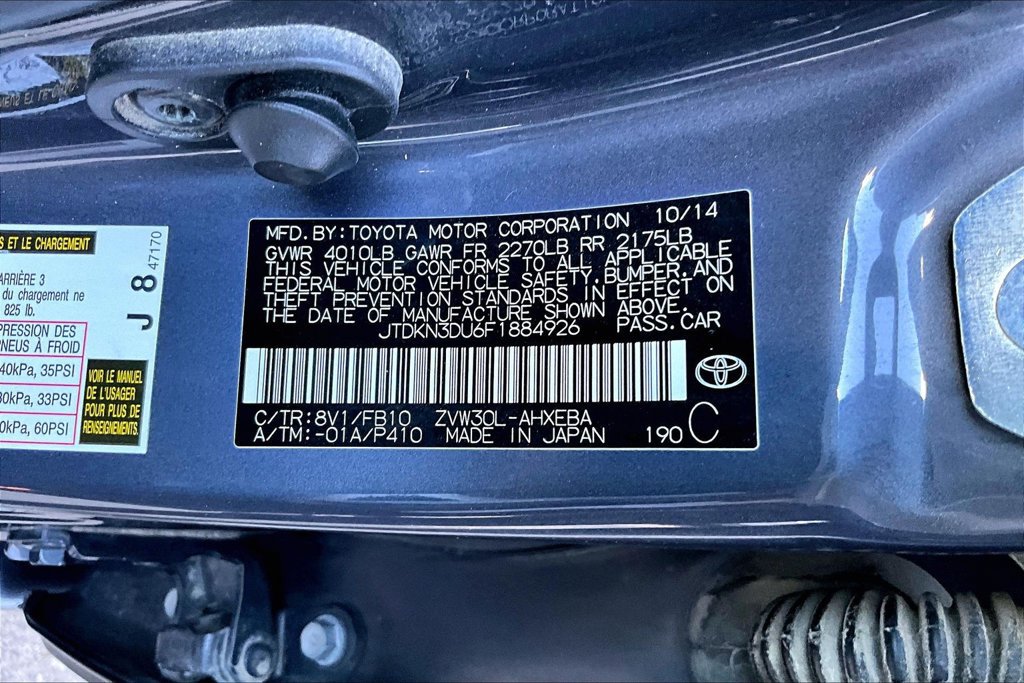 Used 2015 Toyota Prius Two FWD image 12