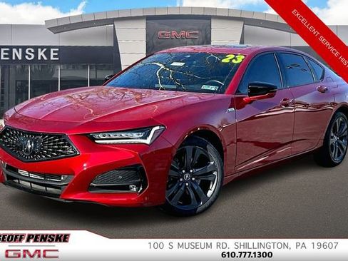 Used 2023 Acura TLX SH-AWD w/ A-SPEC Pkg image 1