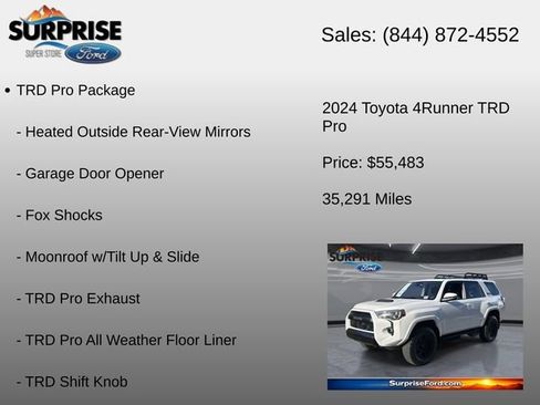 Used 2024 Toyota 4Runner TRD Pro AWD/4WD image 12
