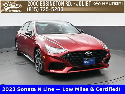 Certified 2023 Hyundai Sonata N Line image 2