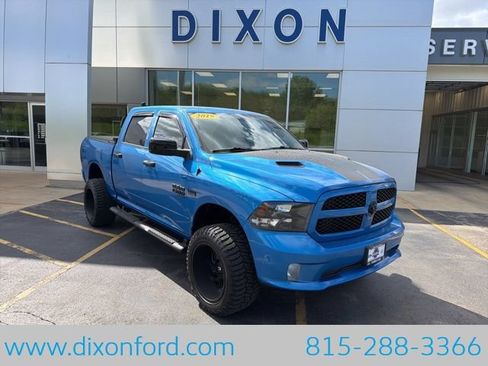 Used 2019 RAM 1500 Express w/ Hydro Blue Sport Package AWD/4WD image 1