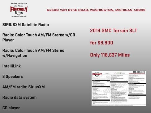 Used 2014 GMC Terrain SLT w/ Cargo Package FWD image 6