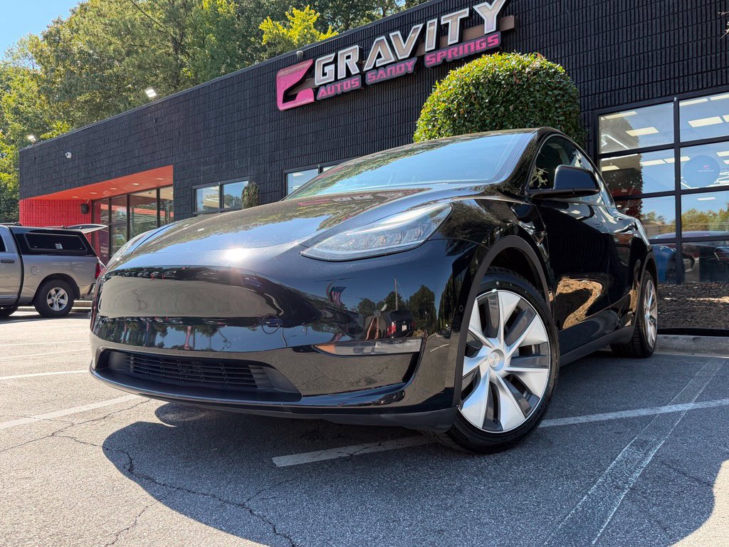 Used 2021 Tesla Model Y Long Range AWD/4WD image 2