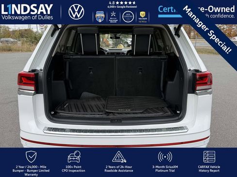 Certified 2021 Volkswagen Atlas SE w/ Panoramic Sunroof Package image 15