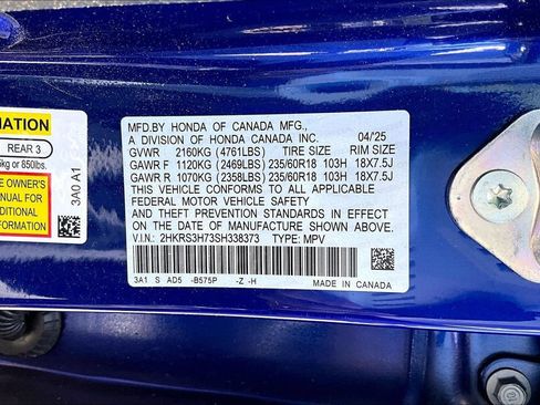 Used 2025 Honda CR-V EX-L image 16