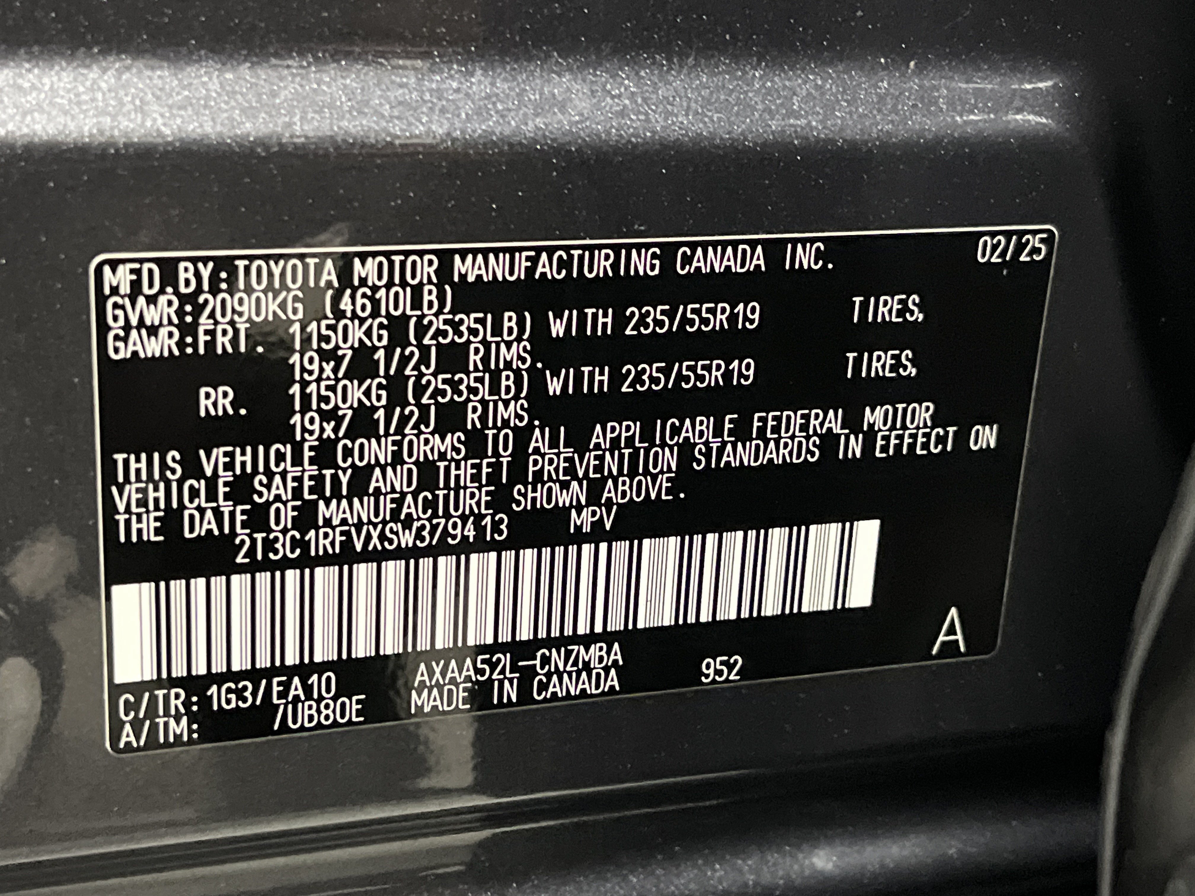 Certified 2025 Toyota RAV4 XLE Premium FWD image 34