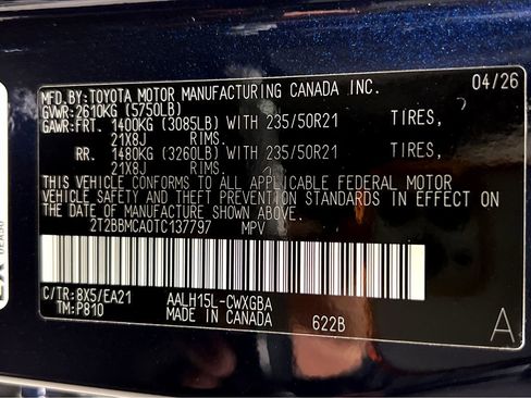 New 2026 Lexus RX 350h AWD/4WD image 27