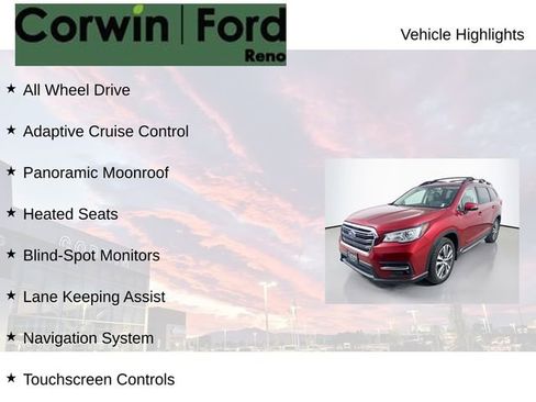 Used 2022 Subaru Ascent Limited w/ Technology Package AWD/4WD image 8