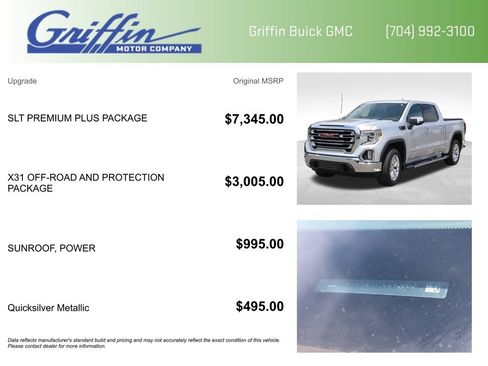 Used 2021 GMC Sierra 1500 SLT w/ SLT Premium Plus Package AWD/4WD image 5