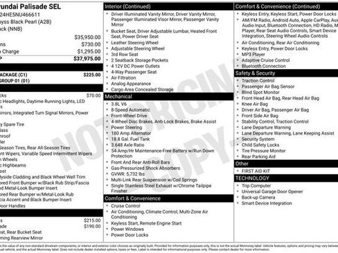 Used 2022 Hyundai Palisade SEL w/ Cargo Package image 16