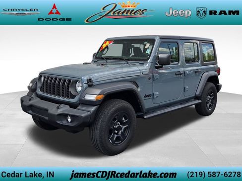 Used 2024 Jeep Wrangler Unlimited Sport AWD/4WD image 1