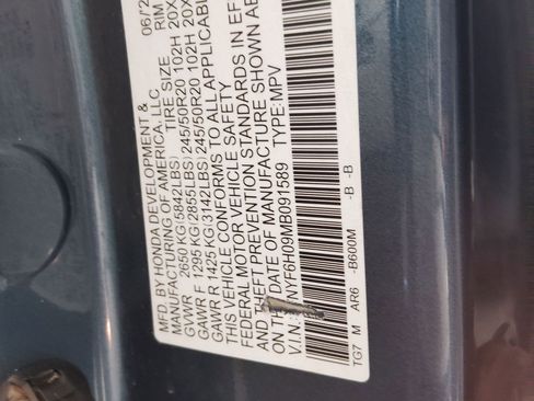 Certified 2021 Honda Pilot Elite image 18