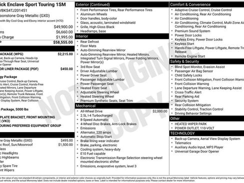 New 2026 Buick Enclave Sport Touring w/ Power Package image 38