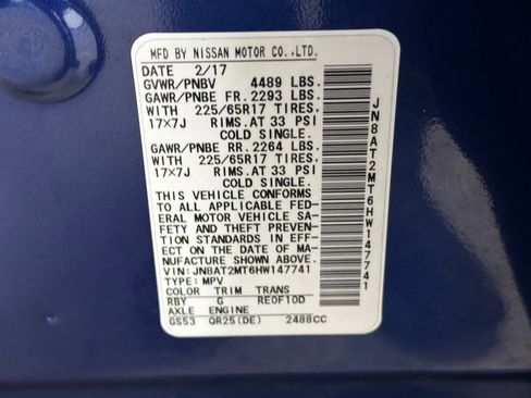 Used 2017 Nissan Rogue SV image 28