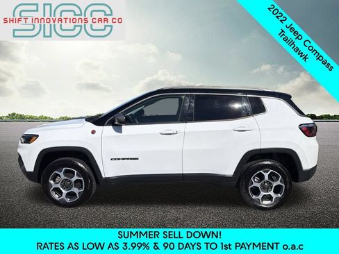 Used 2022 Jeep Compass Trailhawk AWD/4WD image 3