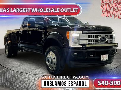 Used 2017 Ford F450 Platinum w/ Platinum Ultimate Package