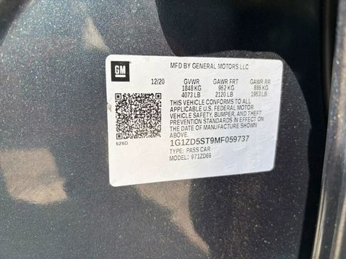 Used 2021 Chevrolet Malibu LT FWD image 14
