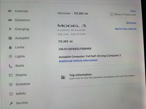 Used 2020 Tesla Model 3 Long Range image 12