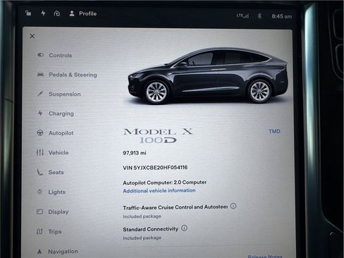 Used 2017 Tesla Model X 100D AWD/4WD image 28