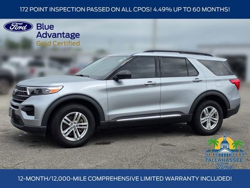 Used 2022 Ford Explorer XLT w/ Class IV Trailer Tow Package AWD/4WD image 1