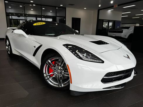 Used 2016 Chevrolet Corvette Stingray Coupe w/ Battery Protection Package RWD image 38