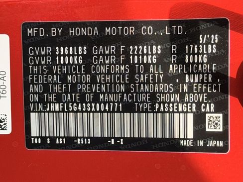 Used 2025 Honda Civic Type R image 29