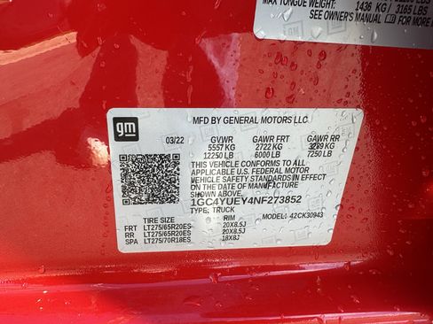 Used 2022 Chevrolet Silverado 3500 LTZ w/ LTZ Premium Package image 37