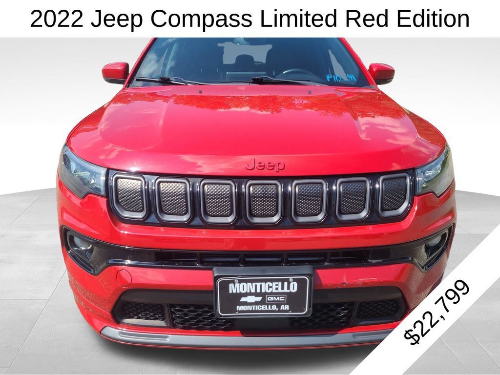 Used 2022 Jeep Compass Limited AWD/4WD image 2
