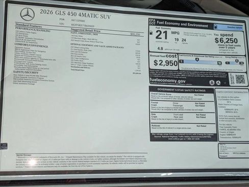 New 2026 Mercedes-Benz GLS 450 4MATIC image 20