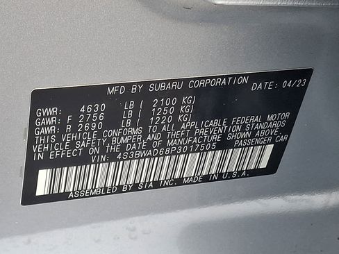 Used 2023 Subaru Legacy Premium AWD/4WD image 30