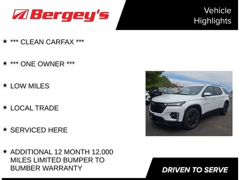 Certified 2023 Chevrolet Traverse LT w/ Midnight/Sport Edition AWD/4WD image 4