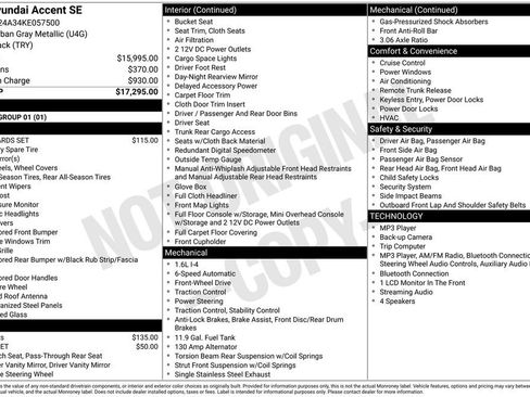 Used 2019 Hyundai Accent SE FWD image 3