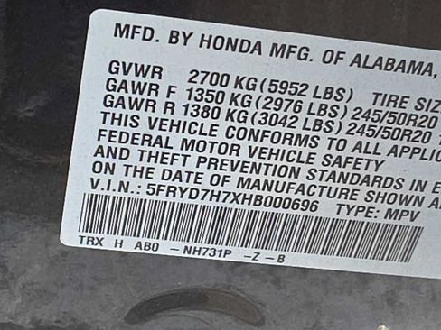 Used 2017 Acura MDX Sport Hybrid w/ Advance Pkg AWD/4WD image 11