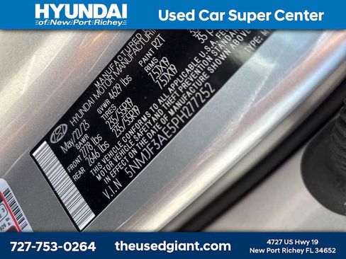 Used 2023 Hyundai Tucson SEL w/ Convenience Package FWD image 13