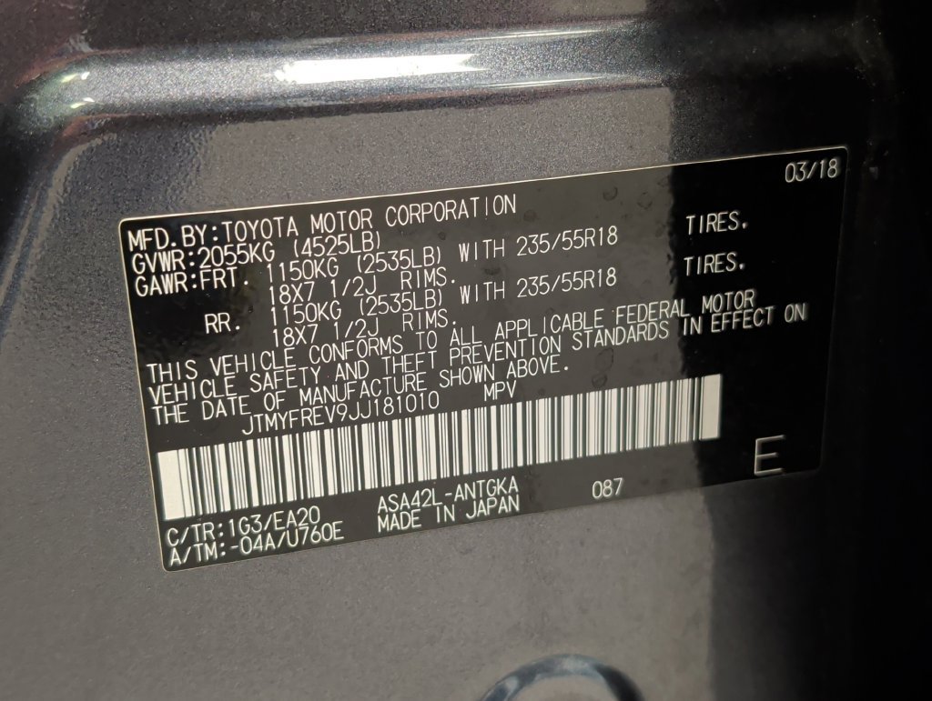 Used 2018 Toyota RAV4 Limited FWD image 36