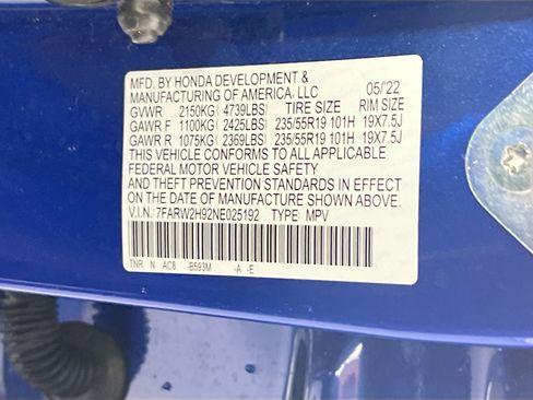 Used 2022 Honda CR-V Touring image 32